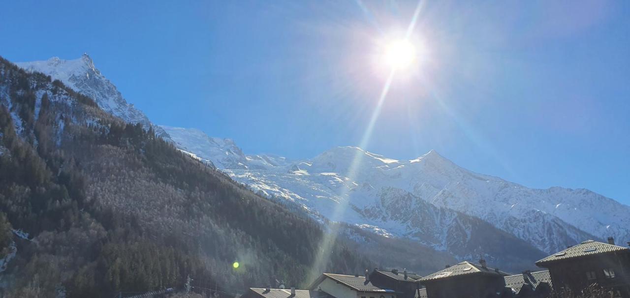 Appt 4 /5 Pers - 3 Min. Centre Ville Chamonix Exterior foto